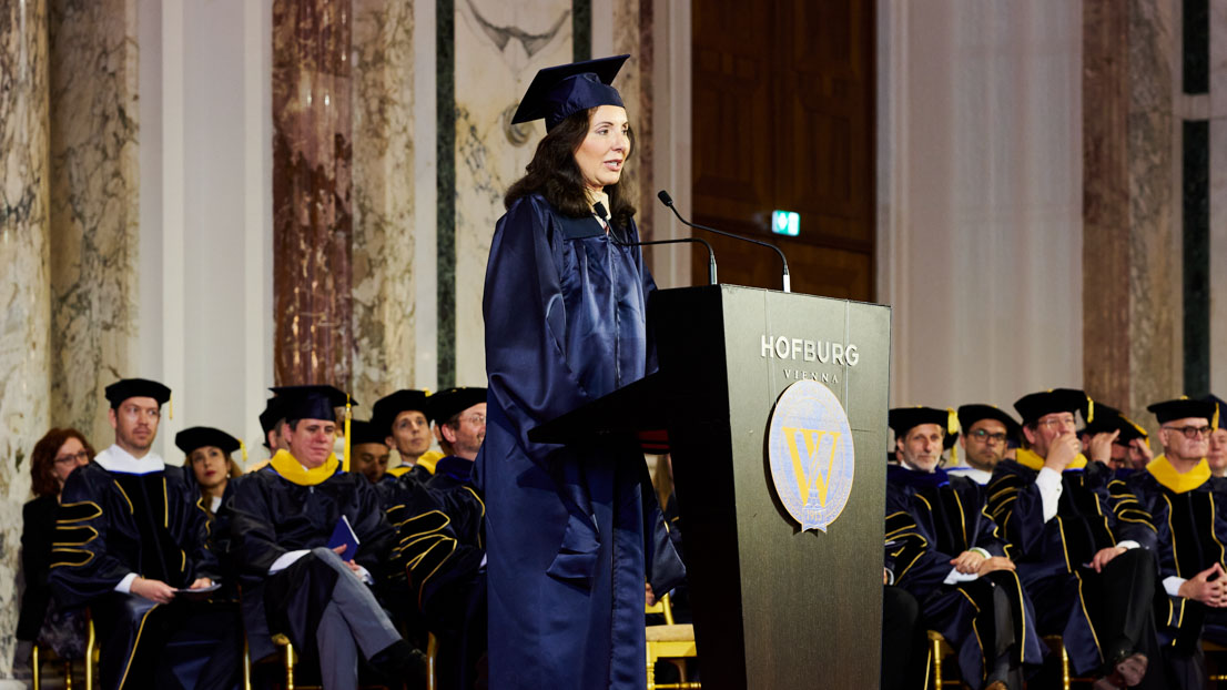 Ceremony Speaker, Webster University in Vienna commencement 2022